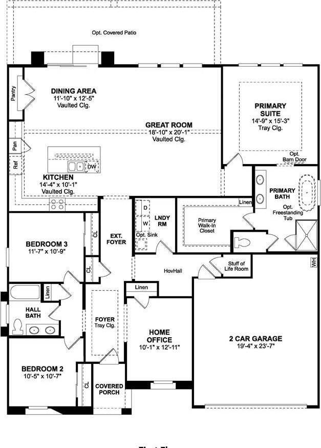 45105 W View Way, Lancaster, CA 93536 - view of room layout
