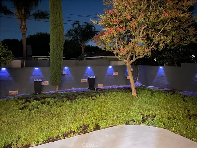 20406 Londelius St, Winnetka, CA 91306 - yard at night with a yard