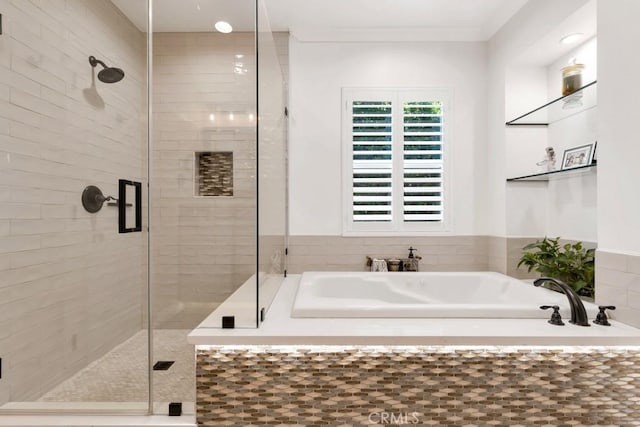 9604 Tunney Ave, Northridge, CA 91324 - full bath with a shower stall and a bath