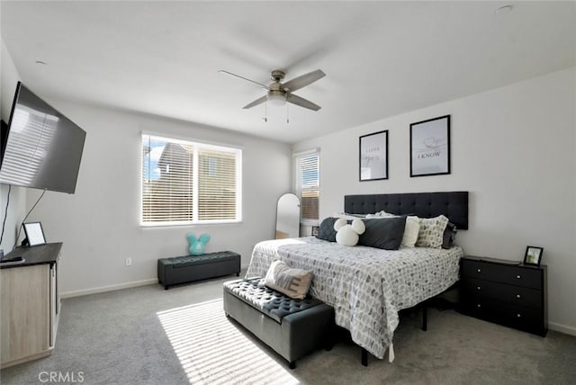 453 Daffodil Dr, Merced, CA 95341 - bedroom with carpet floors and a ceiling fan