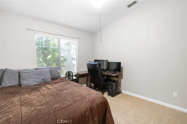 2092 Betsy Ross Ct, Atwater, CA 95301 - bedroom featuring lofted ceiling, carpet floors, and an office area