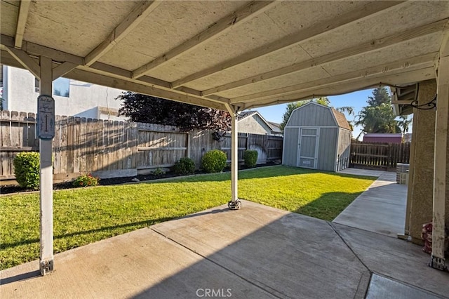 2092 Betsy Ross Ct, Atwater, CA 95301 - fenced backyard featuring a patio area and a shed