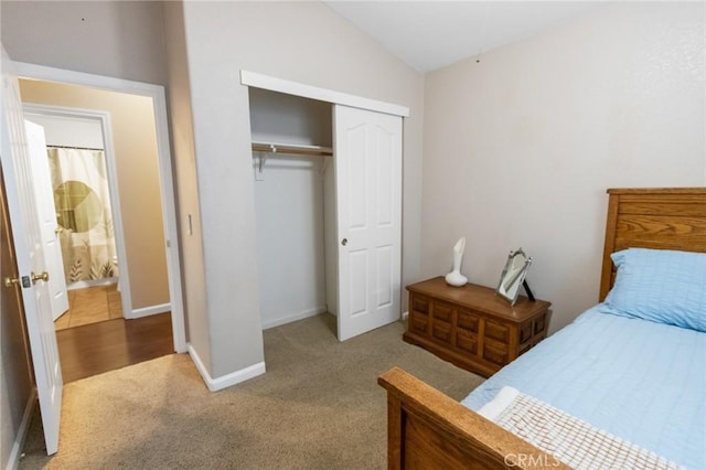2092 Betsy Ross Ct, Atwater, CA 95301 - carpeted bedroom featuring vaulted ceiling and a closet