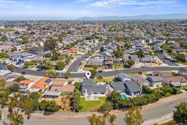 9312 Daisy Ave, Fountain Valley, CA 92708 - aerial overview of property's location featuring nearby suburban area