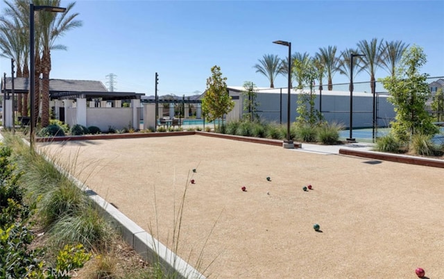 16614 Trailblazer Ave, Chino, CA 91708 - view of yard with a bocce ball area