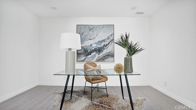 23231 Cheswald Dr, Laguna Niguel, CA 92677 - office featuring wood finished floors and baseboards