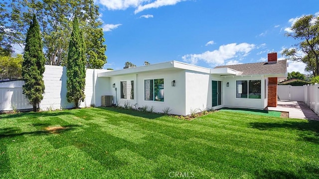 23231 Cheswald Dr, Laguna Niguel, CA 92677 - back of property with stucco siding and a chimney