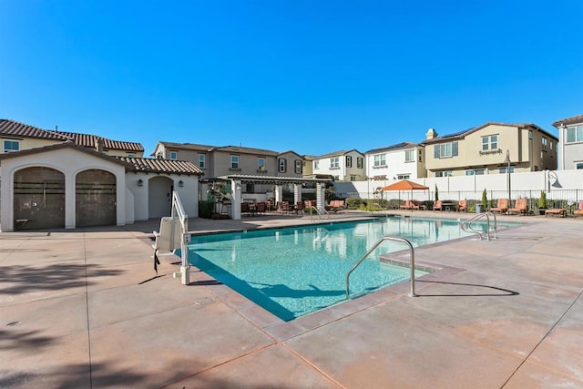 4192 Camino Campana, Oceanside, CA 92057 - community pool featuring a residential view and a patio area