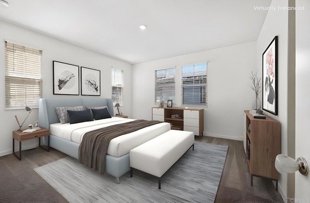 4192 Camino Campana, Oceanside, CA 92057 - bedroom with baseboards and light wood-style flooring