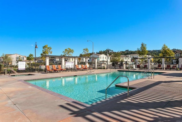 4192 Camino Campana, Oceanside, CA 92057 - community pool with a patio and a residential view