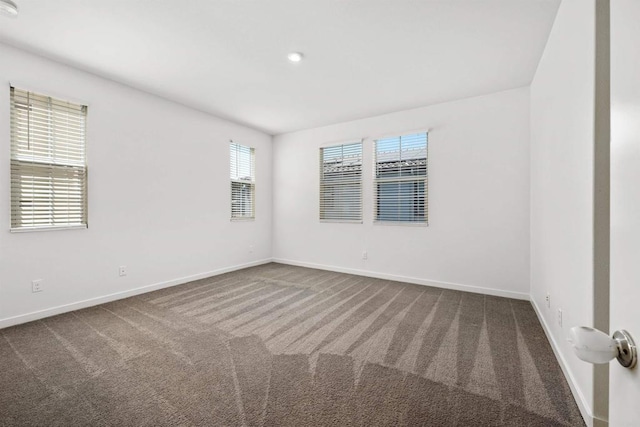 4192 Camino Campana, Oceanside, CA 92057 - empty room with carpet flooring, a smoke detector, and recessed lighting