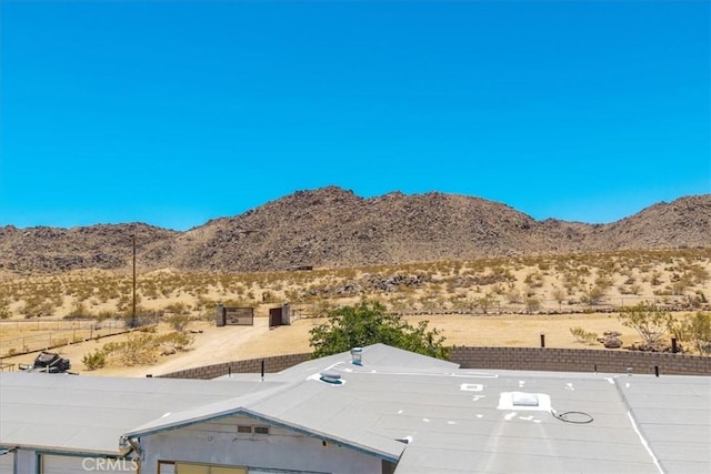 5177 Avenida Del Sol, Joshua Tree, CA 92252 - view of mountain backdrop featuring a desert landscape