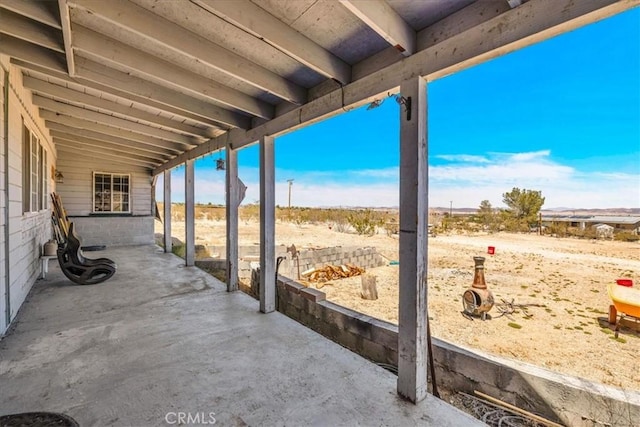 5177 Avenida Del Sol, Joshua Tree, CA 92252 - view of patio / terrace