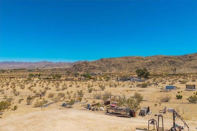 5177 Avenida Del Sol, Joshua Tree, CA 92252 - view of mountain background featuring a desert landscape and rural landscape
