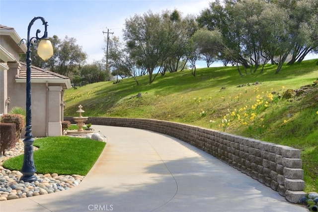 31008 Longview Ln E, Coarsegold, CA 93614 - view of home's community with a patio and a lawn
