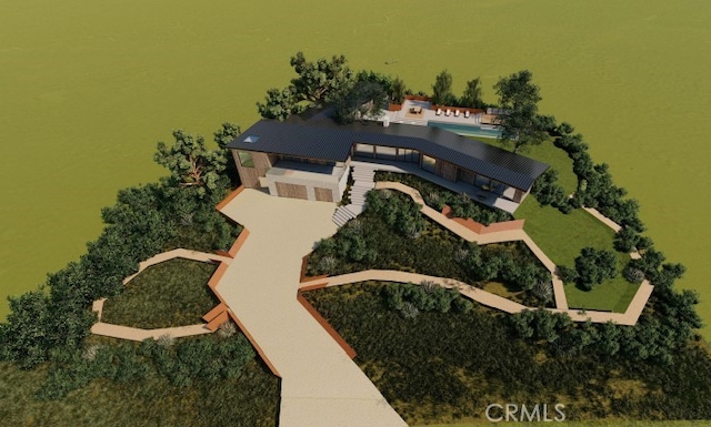 1520 Paseo La Cresta, Palos Verdes Estates, CA 90274 - view from above of property