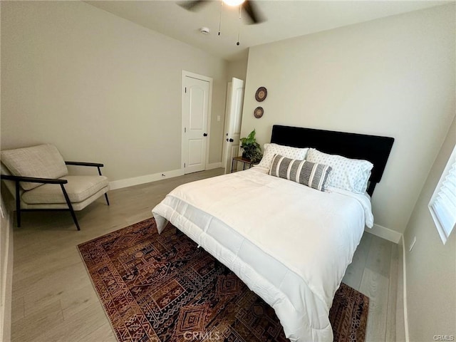 2209 W Glendon Way, Alhambra, CA 91803 - bedroom with baseboards and ceiling fan