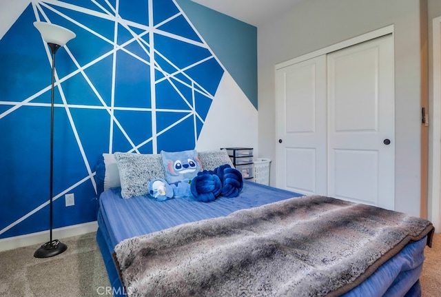 1905 Soho Ln Unit 2, Chula Vista, CA 91915 - bedroom with carpet and a closet