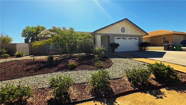 37432 Whitehall Ln, Palmdale, CA 93550 - ranch-style home with driveway, an attached garage, and stucco siding