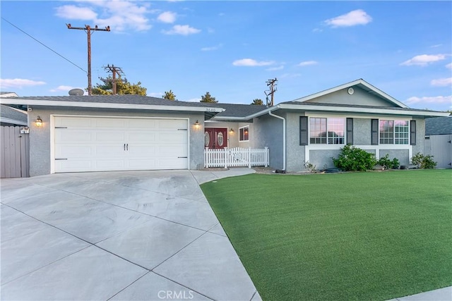 3640 Rosalie St, Simi Valley, CA 93063 - ranch-style house featuring stucco siding, driveway, and an attached garage