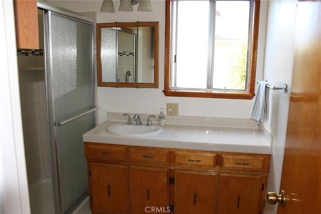 836 N 10th Ave, Upland, CA 91786 - bathroom with a stall shower and vanity