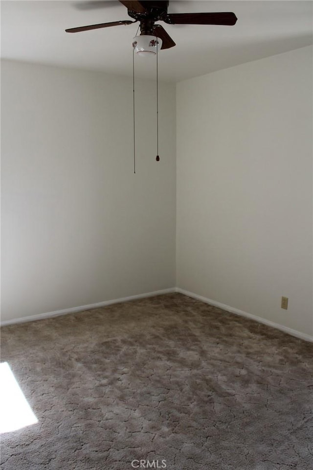 836 N 10th Ave, Upland, CA 91786 - carpeted spare room featuring a ceiling fan and baseboards