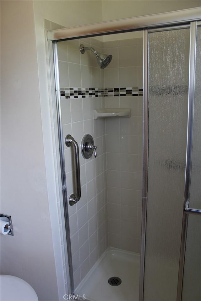 836 N 10th Ave, Upland, CA 91786 - bathroom with a stall shower and toilet