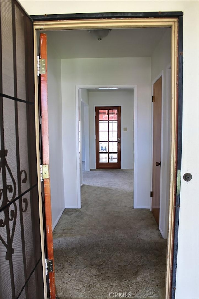 836 N 10th Ave, Upland, CA 91786 - hallway featuring carpet floors and baseboards