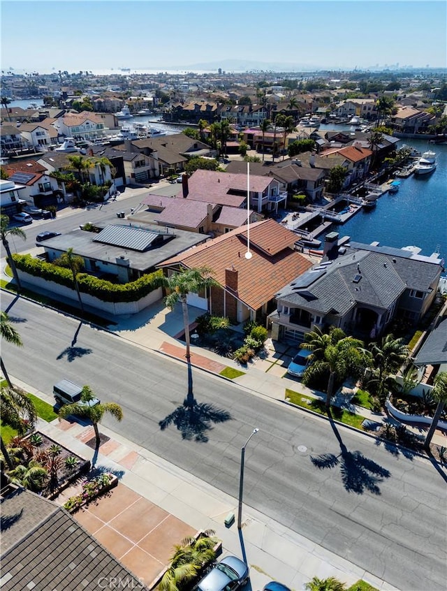 3871 Mistral Dr, Huntington Beach, CA 92649 - aerial perspective of suburban area featuring a large body of water