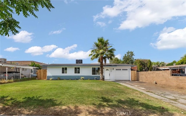 530 E 3rd St, Rialto, CA 92376 - single story home featuring an attached garage and driveway