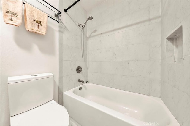 29639 Delphinium Ave, Canyon Country, CA 91387 - full bathroom featuring toilet and shower / washtub combination