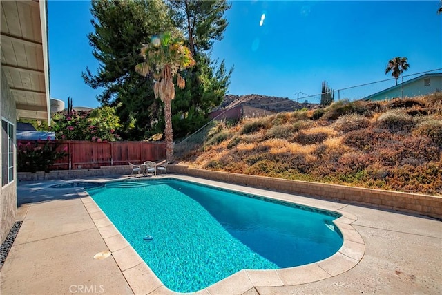 29639 Delphinium Ave, Canyon Country, CA 91387 - view of swimming pool with a fenced backyard and a patio