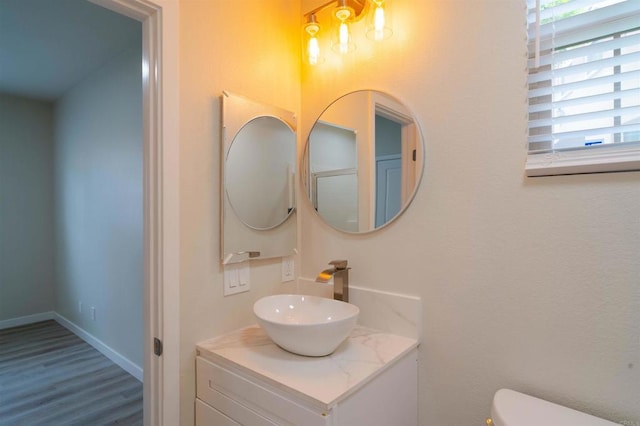 1295 Haglar Unit 1, Chula Vista, CA 91913 - bathroom with vanity and wood finished floors