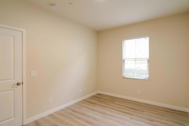 1295 Haglar Unit 1, Chula Vista, CA 91913 - spare room with light wood finished floors and baseboards