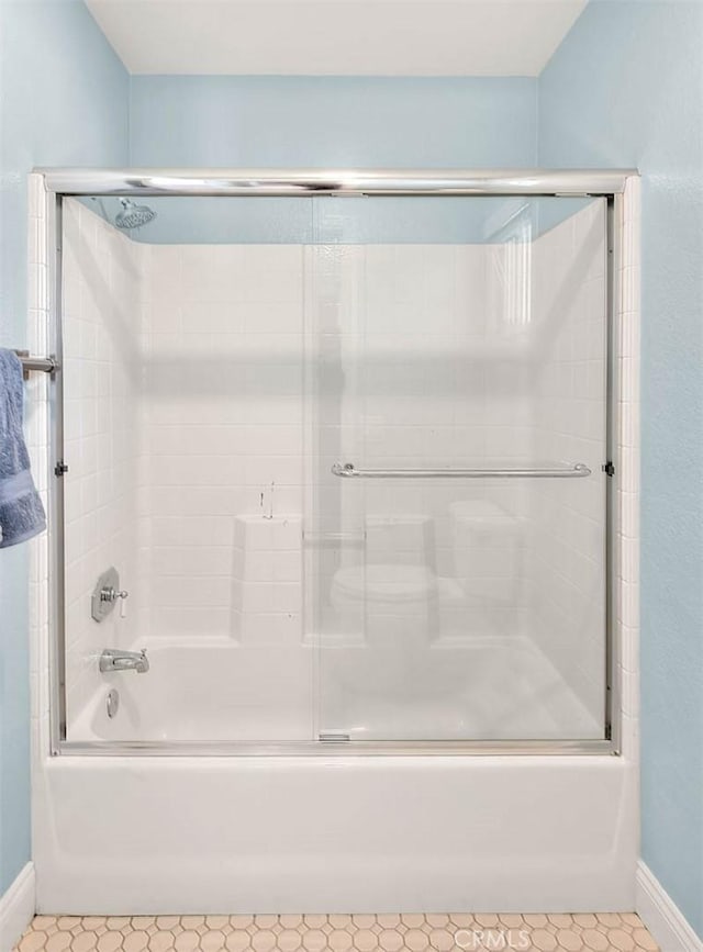 16549 Celadon Ct, Chino Hills, CA 91709 - full bath with baseboards and combined bath / shower with glass door