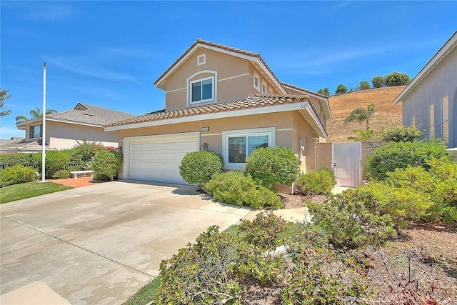 16549 Celadon Ct, Chino Hills, CA 91709 - view of front of home featuring a tiled roof, stucco siding, and concrete driveway