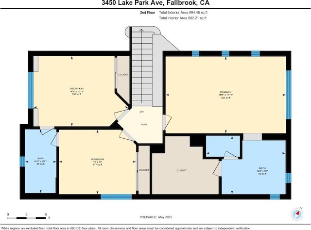 3450 Lake Park Ave, Fallbrook, CA 92028 - view of property floor plan