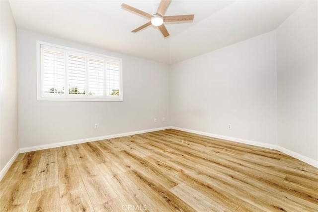 23609 Wilmington Ct, Valencia, CA 91354 - empty room featuring wood finished floors and ceiling fan