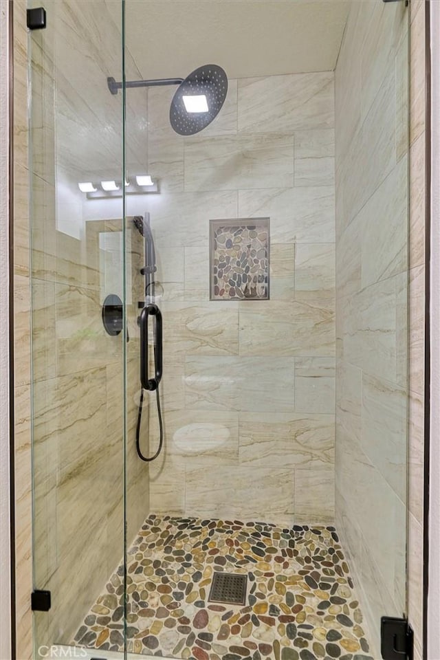 23609 Wilmington Ct, Valencia, CA 91354 - bathroom featuring a shower stall