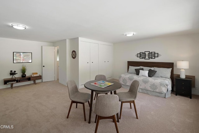3505 E California Blvd, Pasadena, CA 91107 - bedroom featuring light colored carpet and a closet