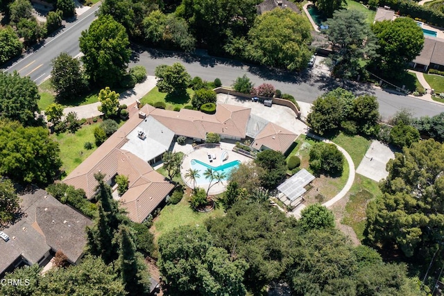 3505 E California Blvd, Pasadena, CA 91107 - bird's eye view of a pool