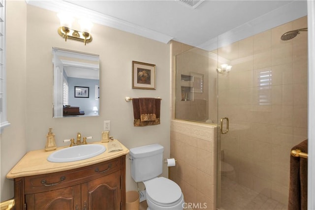 12111 Reagan St, Los Alamitos, CA 90720 - full bath featuring vanity and a shower stall