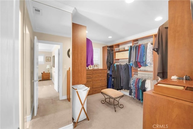 12111 Reagan St, Los Alamitos, CA 90720 - spacious closet featuring light colored carpet