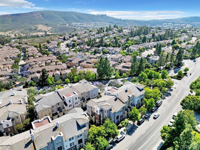 1131 Elfin Forest Rd E, San Marcos, CA 92078 - aerial view of residential area featuring a mountainous background