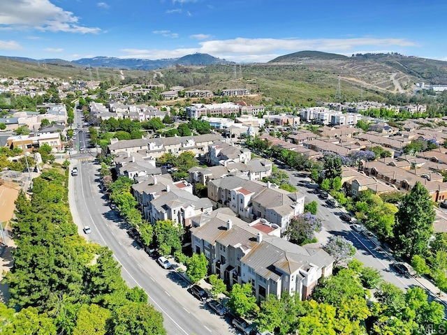 1131 Elfin Forest Rd E, San Marcos, CA 92078 - aerial view of residential area featuring mountains