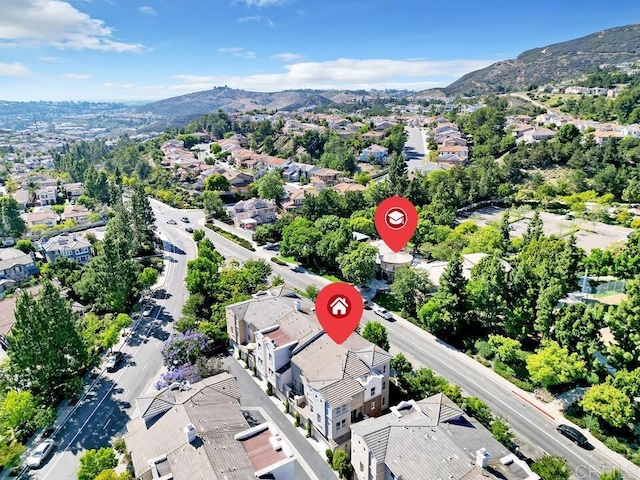 1131 Elfin Forest Rd E, San Marcos, CA 92078 - aerial view of residential area featuring mountains