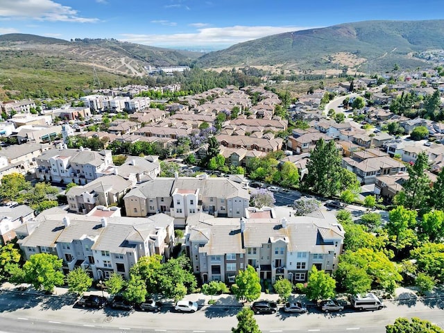1131 Elfin Forest Rd E, San Marcos, CA 92078 - aerial perspective of suburban area with a mountain backdrop