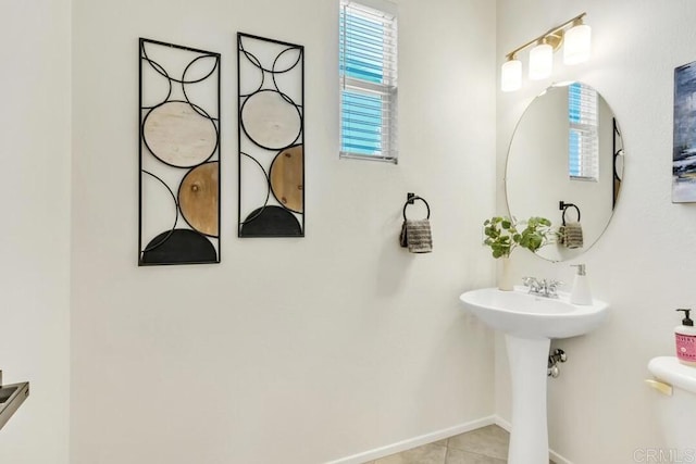 1131 Elfin Forest Rd E, San Marcos, CA 92078 - bathroom with tile patterned floors and a sink