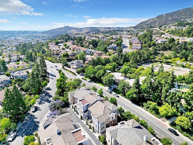 1131 Elfin Forest Rd E, San Marcos, CA 92078 - aerial view of residential area featuring a mountain backdrop