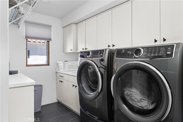 769 Greystone Pl, San Luis Obispo, CA 93401 - washroom featuring cabinet space and washing machine and dryer